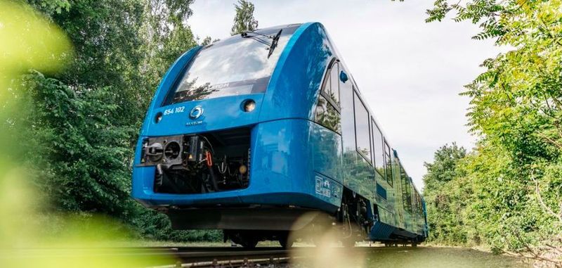 Der Brennstoffzellen-Zug Alstom Coradia i-Lint.