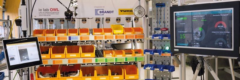 Für eine bessere Orientierung wurde das Pick-to-Light-System jüngst durch ein Kennzahlen-Cockpit ergänzt.