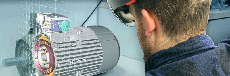 Intuitiver Zugriff auf Produktdaten des Digital Twin dank Augmented Reality.