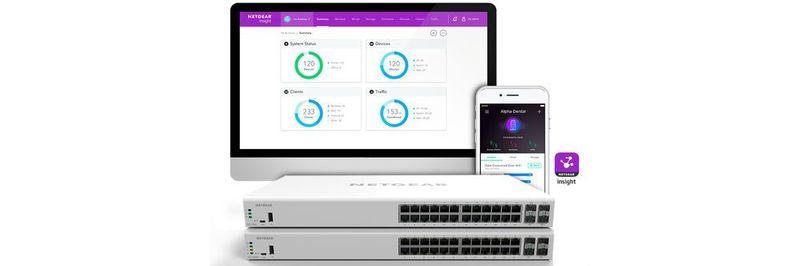 Netgears Cloud-Management-Lösung Insight Pro deckt derzeit Switches, WLAN-Access-Points, Netzwerkspeicher und VPN-Router ab.