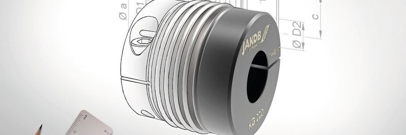 Mit der reduzierten Baulänge der neuen Balgkupplung reagiert Jakob Antriebstechnik auf eine der Anforderungen aus dem Maschinenbau.