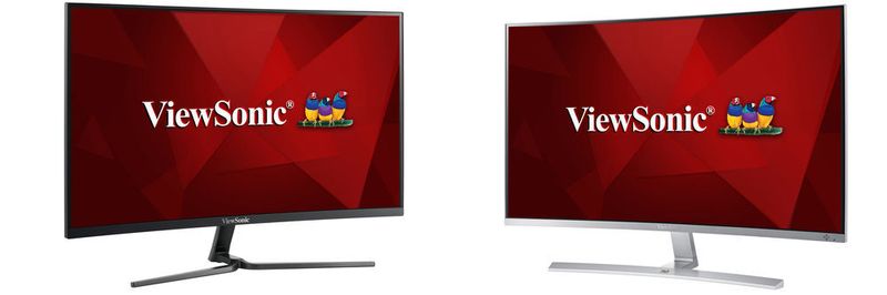 Der VX3258-2KC-mhd und der VX3216-SCMH mit 31,5-Zoll-Diagonale sind nur zwei der vier neuen Viewsonic-Monitore mit Curved-Display. Der VX3258 ist ein Gaming-Monitor, der VX3216 wurde für Home-Entertainment-Anwendungen entwickelt.