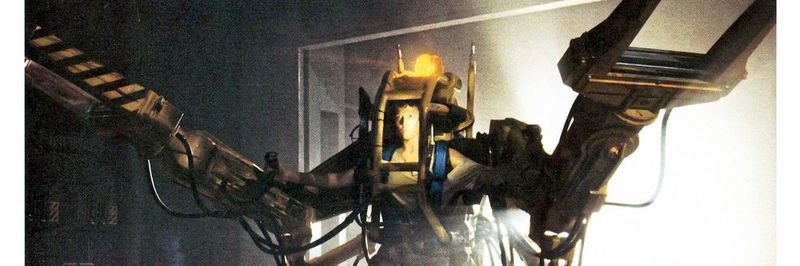 Der Caterpillar Power Loader aus dem Film „Aliens“ ist in der Lage, die Kraft und Tragfähigkeit eines menschlichen Bedieners zu vervielfachen und Lasten bis zu 4 t zu bewegen.