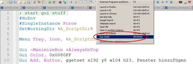 AutoHotkey und Notepad++ verstehen sich sehr gut – nach ein paar Vorkehrungen.
