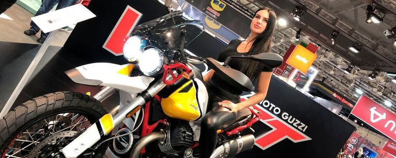 Die Intermot in Köln verleiht dem Bikeherbst 2018 weiteren Schwung. Im Bild die neue Moto Guzzi V85 TT. Zwar noch nicht zu haben, aber bald.