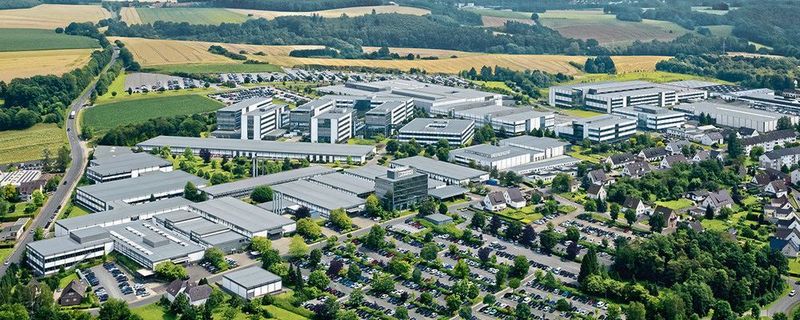 Die Unternehmenszentrale von Phoenix Contact in Blomberg (Nordrhein-Westfalen).