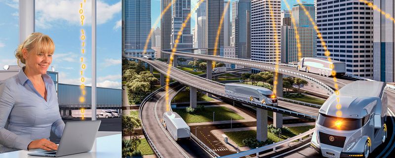 Die zunehmende Vernetzung von Nutzfahrzeugen wird auch Nutz- und Sonderfahrzeugbauer künftig verstärkt beschäftigen.