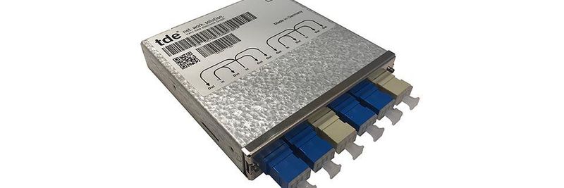 Mit einem LWL-TAP-Modul sei es möglich, vier LWL-Verbindungen mit LC Duplex SR1 zu überwachen.