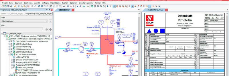 Mit zahlreichen Optimierungen in der Version 2.8 lassen sich alle elektrisch relevanten Komponenten und Schemata in Eplan Preplanning erfassen und den nachgelagerten Gewerken ohne Informationsverlust zur Verfügung stellen.