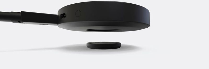 Der HDMI-Adapter ähnelt nun einem Puck und informiert per Status-LED über seinen aktuellen Zustand.