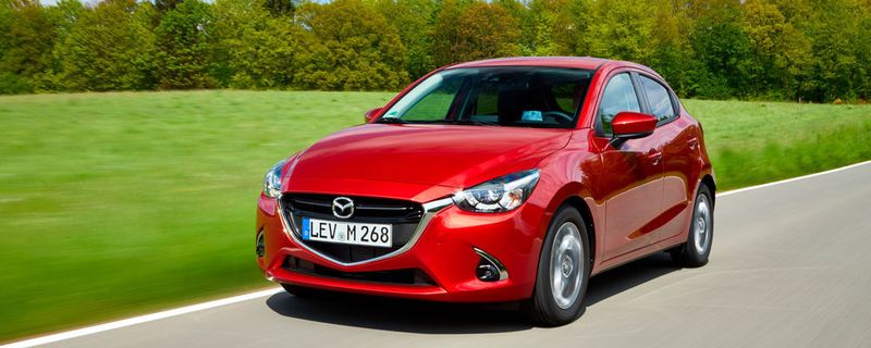 Auch der Mazda2 muss wegen Problemen in die Werkstätten gerufen werden.