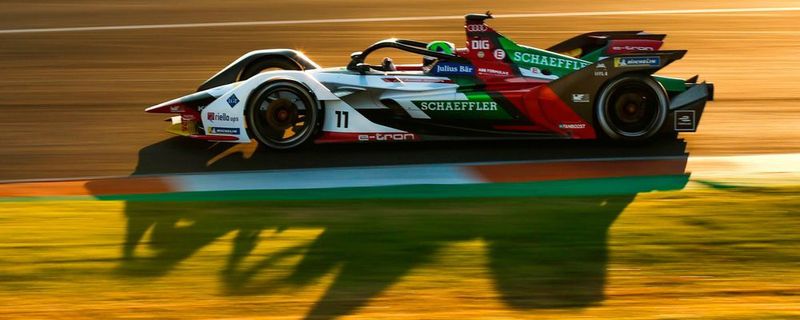 Die neuen Audi E-Trons für die Formel E werden erstmals in Valencia präsentiert.