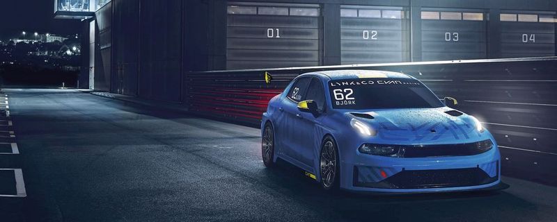 Der neue Rennwagen für die TCR-Serie von Lynk & Co.