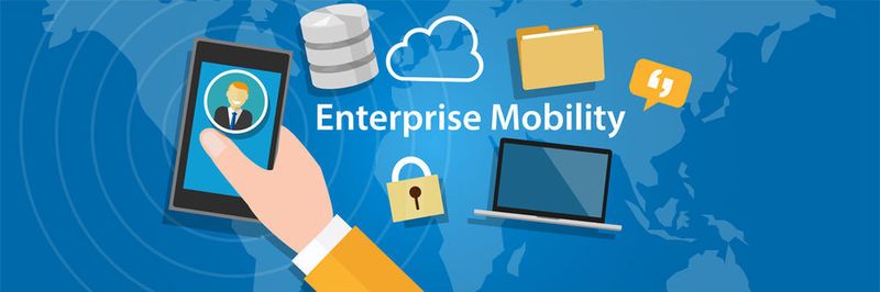 Mit Enterprise Mobility schaffen moderner Unternehmen neue Komminikations- und Arbeitsformen.