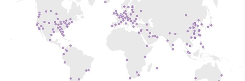 Cloudflare ist aktuell mit sieben Rechenzentren in der DACH-Region vertreten.