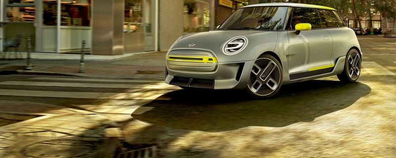 Vollelektrische Designstudie: das MINI Electric Concept.
