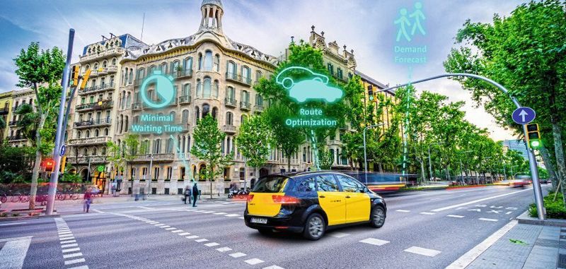Intelligent unterwegs: Mit neu entwickeltem Quanten-Algorithmus können Verkehrsbetriebe und Taxiunternehmen ihre Flotte effizienter einsetzen und Wartezeit für Fahrgäste minimieren.