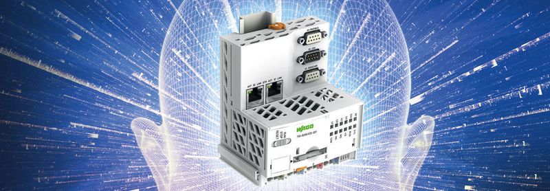 Quite a smart head: the PFC200 controller from Wago.