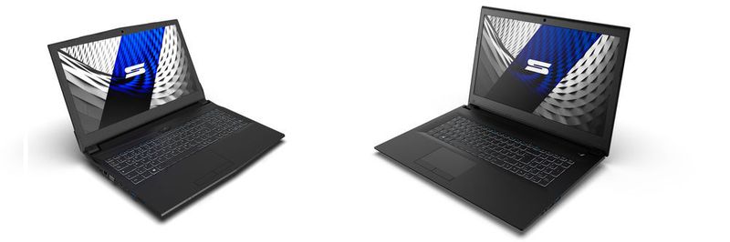 Die Modelle Work 15 und 17 nutzen dieselbe technische Basis mit einem Intel Core i7-8750H oder einem Core i5-8300H. Das IPS-Panel liefert beim 15,6-Zöller Work 15 und beim 17,3-Zöller Work 17 die Full-HD-Auflösung.