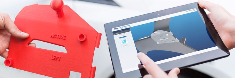 The use of additive manufacturing for production tools and assembly aids, for example hand tools such as jigs and fixtures, is not a new idea - neither at Ford nor at any other automotive manufacturer.