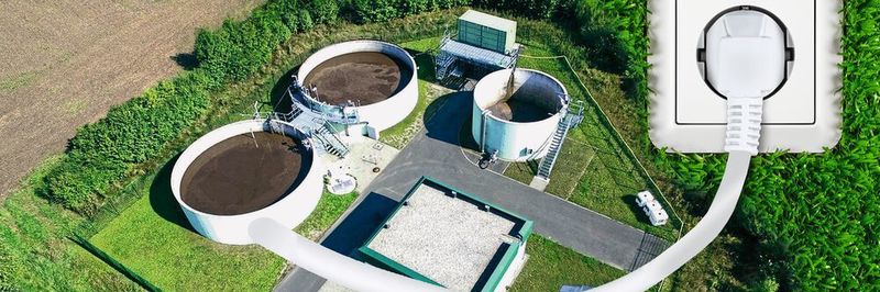 Wenig Futter, maximale Power: die Kläranlage des AZV Döbeln-Jahnatal im sächsischen Westewitz