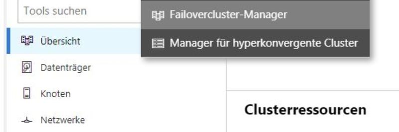 Cluster mit Windows Server 2019