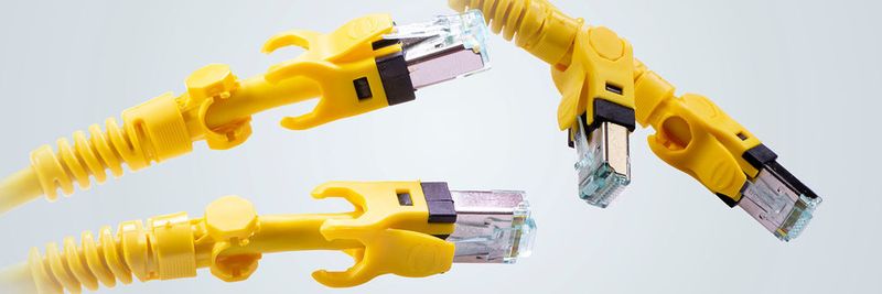 Problemlösung nach Maß mit Standardkomponenten: Harting VarioBoot RJ45 passt sich flexibel an.