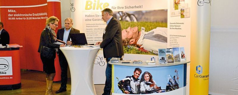 Treuer Unterstützer der Fachtagung: Bike Garantie by CarGarantie.