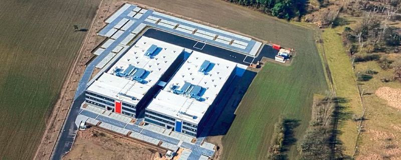 Die Zentrale der BMZ-Group in Karlstein: das Unternehmen überrnimmt Terra-E und will eine Lithium-Ionen-Zellfertigung in Deutschland aufbauen.