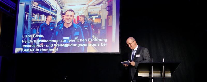 Kamax hat sein neues Aus- und Weiterbildungszentrum am Hauptsitz in Homberg eingeweiht.