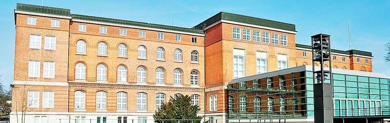 Die Landesregierung von Schleswig-Holstein, im Bild die Staatskanzlei, plant zahlreiche weitere Digitalisierungsprojekte