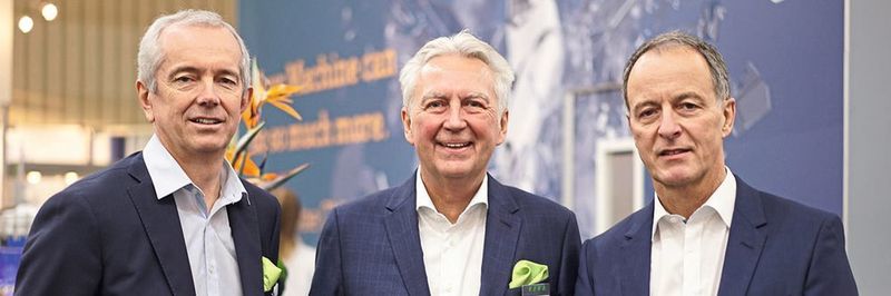 Keba übernimmt LTI (v.l.): Franz Höller, CTO Keba, Gerhard Luftensteiner, CEO Keba und Hartmut Braun, Geschäftsführer LTI Motion.