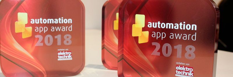 Dieses Jahr wurde der automation app award in den drei Kategorien „App“, „Lösung“ und „Innovation“ verliehen.