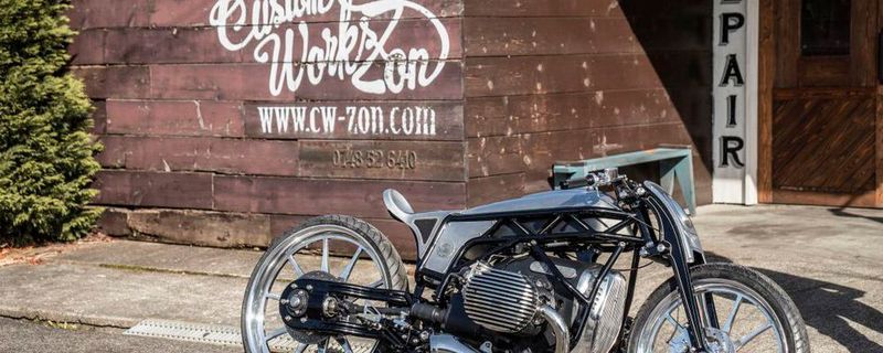 Erstmals zu sehen war ein Prototyp des neuen BMW-Motors auf der Customizer-Messe Hot Rod Custom Show im japanischen Yokohama in einem handgefertigten Einzelstück.