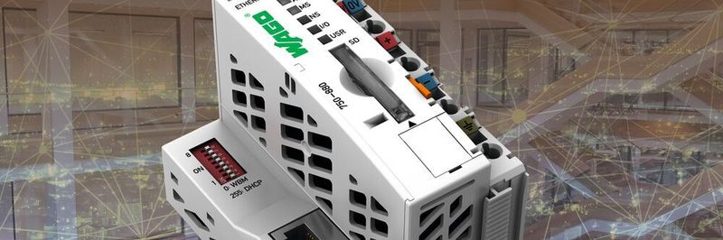 Insgesamt 43 Wago Controller bilden per Ethernet-Verbindung das Netzwerk für eine offene Gebäudeautomation des Sparkassen-Hauses in Leer.