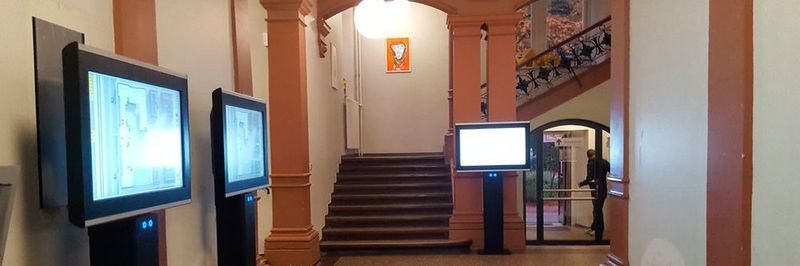 Touchscreen-Infopoints im Ordnungs- und Bürgeramt Karlsruhe