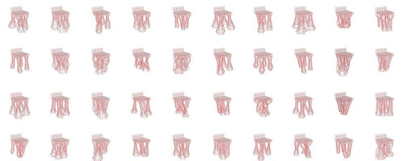 Generatives Design ermöglicht hunderte von Designoptionen – der Designer „kuratiert“ die Auswahl.