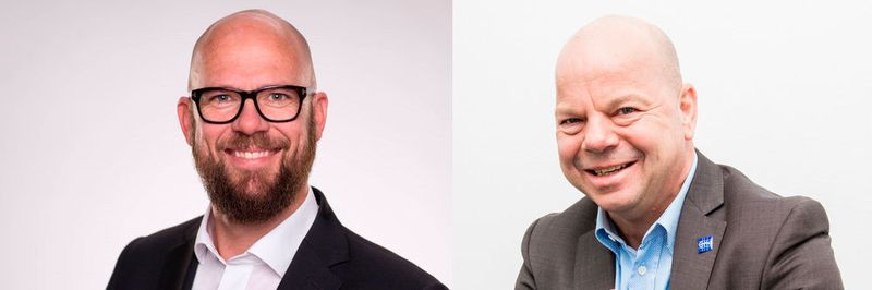 Troy Rass (l.), Gründer von SysLogixx und Thomas Steckenborn, Vorstand CEMA-Gruppe