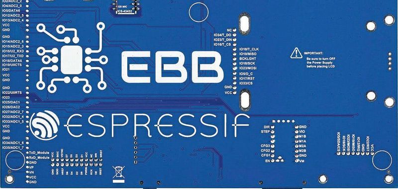 EBB-ESP32 von Makerfactory: vollständig integrierte Plattform zum Designaufbau