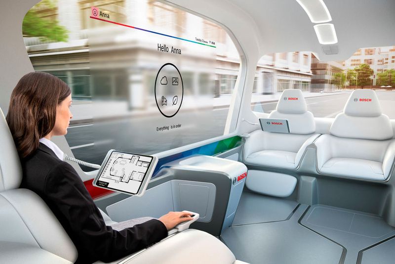 Bosch glaubt fest an eine Zukunft in der fahrerlose Shuttles das Straßenbild in den Metropolen der Welt prägen werden. Auf der CES 2019 feiert Bosch mit einem eigenen Shuttle-Konzeptfahrzeug Weltpremiere.