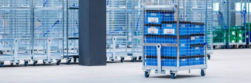 Weil die Container besonders leise rollen, können Sie auch direkt in den Krankenhäusern des Universitätsspital Zürich eingesetzt werden.