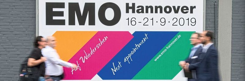 Die EMO findet 2019 vom 16. bis 21. September in Hannover statt.