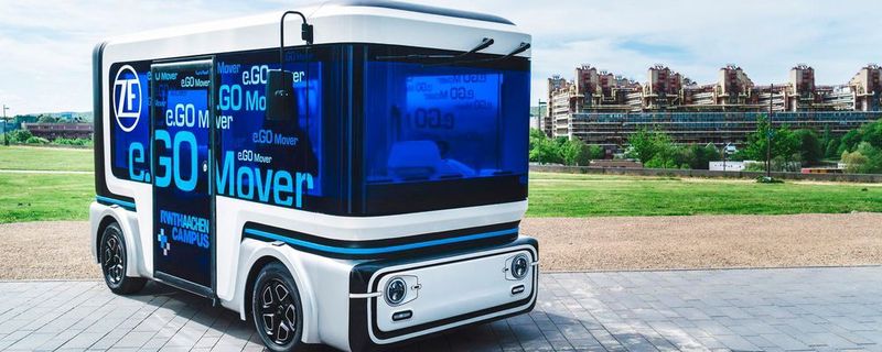 Der e.GO Mover soll mit dem Autonomous Transport System von Transdev ausgestattet werden.