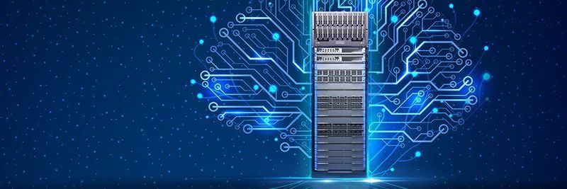 Der CloudEngine 16800 ist laut Huawei der branchenweit erste Rechenzentrum-Switch mit einer KI-Rechenleistung von 100 Prozent.