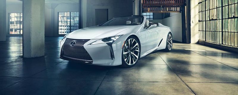 Lexus zeigt die Studie eines offenen LC.