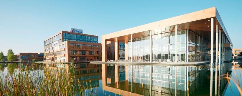 Der Infineon-Hauptsitz in Neubiberg.
