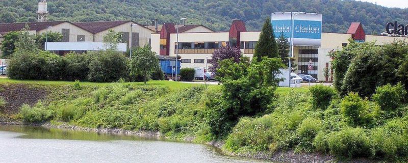 Clarion-Standort in Custines, Frankreich.