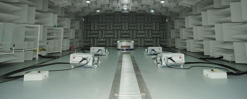 Der Akustikraum des neuen Asia-Testcenters von Eberspächer.