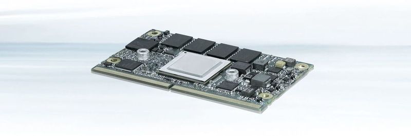 Das Kontron SMARC-sAL28 Modul mit dem NXP Dual Cortex A72 LS1028 Prozessor sowie einer 3D GPU bietet bis zu fünf integrierte TSN-fähige 1GB Ethernet-Ports direkt aus dem Controller an. Es eignet sich damit zum Einsatz in Industrial-IoT bzw. Industrie-4.0-Systemen basierend auf Ethernet-Protocol-Standards.