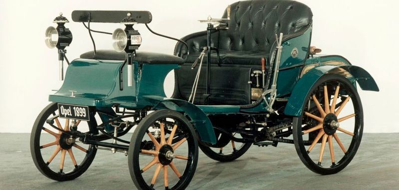 Der Opel Lutzmann ab 1899.